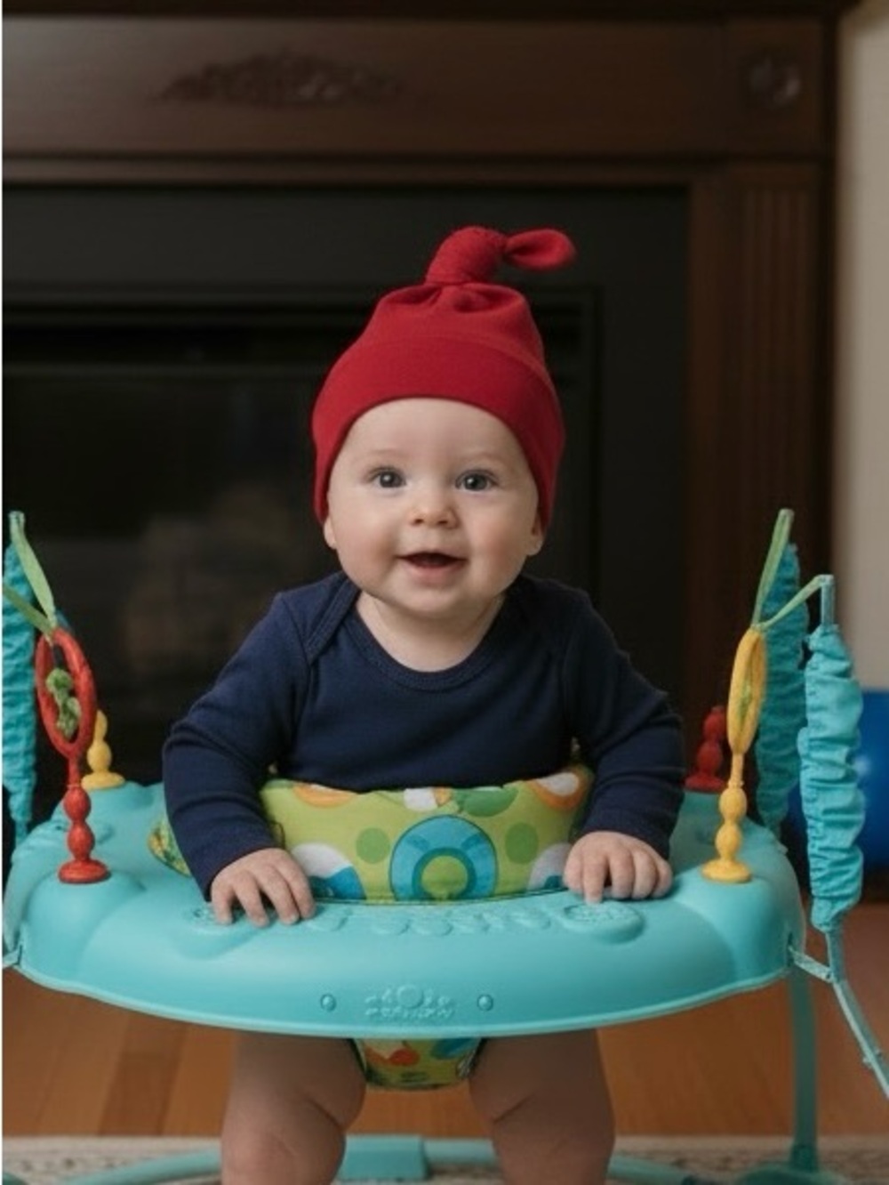 3/$9 NWOT American Apparel Organic Cotton Baby Hats - Red